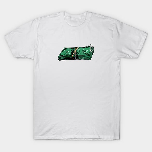 MONEY T-Shirt by damarhere